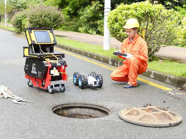 雄县管道机器人检测